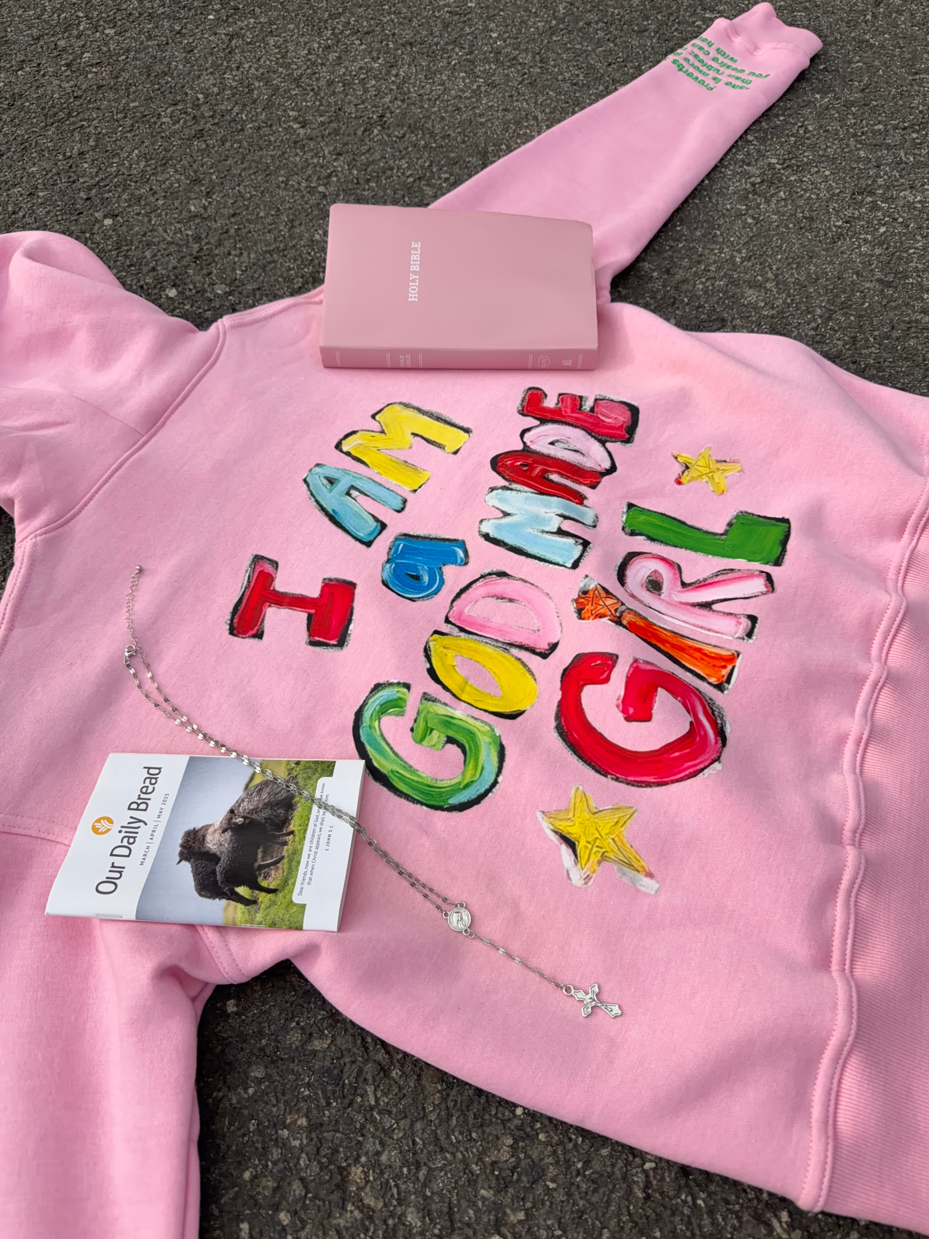 “God made girl” hoodie