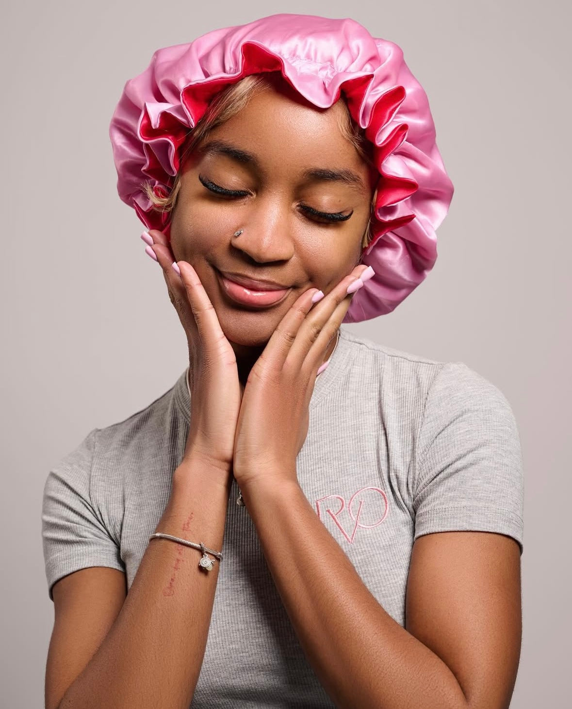 Reversible Satin Hair Bonnet